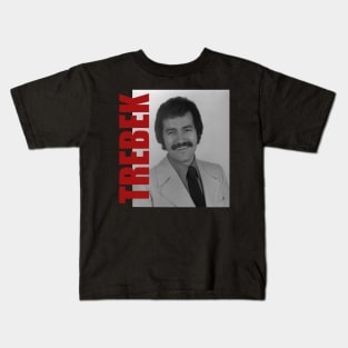 Alex Trebek - Retro Aesthetic Fan Art Kids T-Shirt